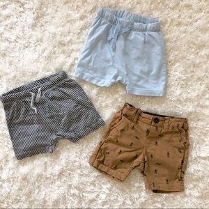 H&M baby shorts, size 6-9 months